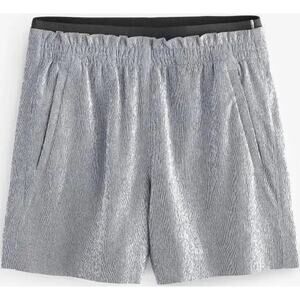 Athleta Silver Athletic Shorts